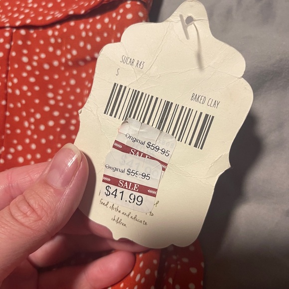 Altar’d state ruffle polka dot skirt size S - Picture 2 of 4